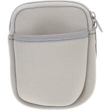 Bolsa de tela resistente para vasos de coche, bolsa compacta con cremallera, bolsillo multiusos para botellas y para fitness.