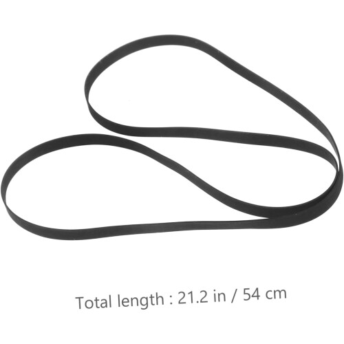 Correa para tocadiscos de goma de 40 cm de largo, apta para tocadiscos. 1