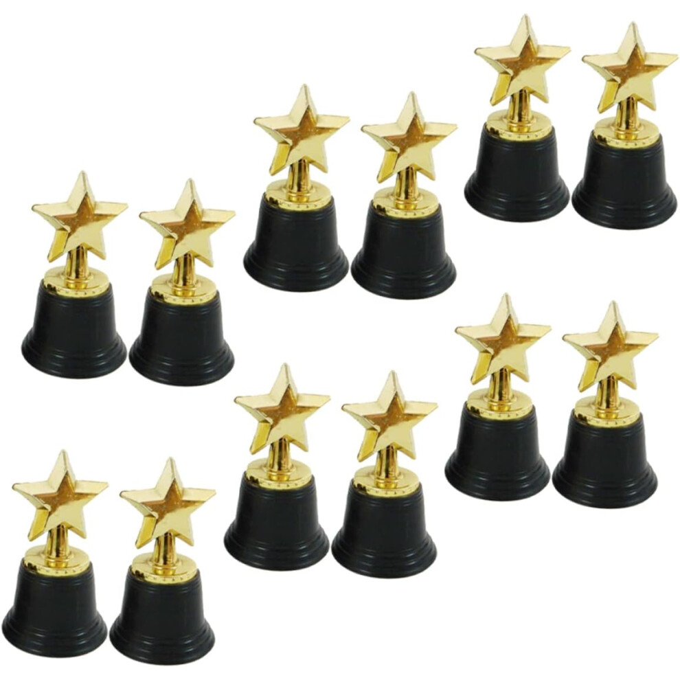 Trofeos Compactos De Estrella Dorada, Premios Deportivos MultifuncióN, Trofeos Para Juegos De Fiesta Para NiñOs-image