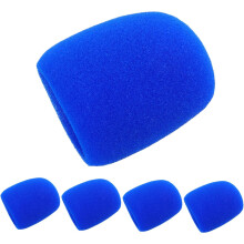 Karaokemicrofoonhoes 5 stuks wegwerpbare microfoonwindschermen voor liveoptredens