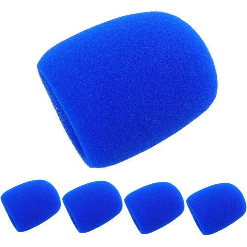 Karaokemicrofoonhoes 5 stuks wegwerpbare microfoonwindschermen voor liveoptredens