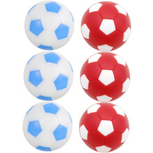 Tafelvoetbaltafelballenset 6 stuks, tafelvoetbalvervangingsballen, voetbaltafelspelaccessoires