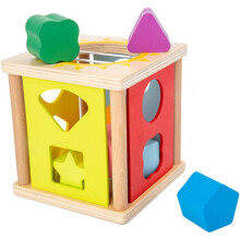 Houten bouwspeelgoed voor jongens en meisjes 1 set geometrische blokken vroeg leren educatief speelgoed veilig materiaal