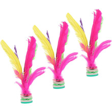 3 stuks Outdoor Kick Shuttlecocks speelgoed, traditioneel Chinees Jianzi voetoefenspel
