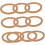 Universal Fit Cup Deckel Dichtung Dichtung 10 Pack Silikon Dicht Ring Ersatz 1
