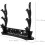 Présentoir horizontal en bois pour épées chinoises, support décoratif pour épées 7