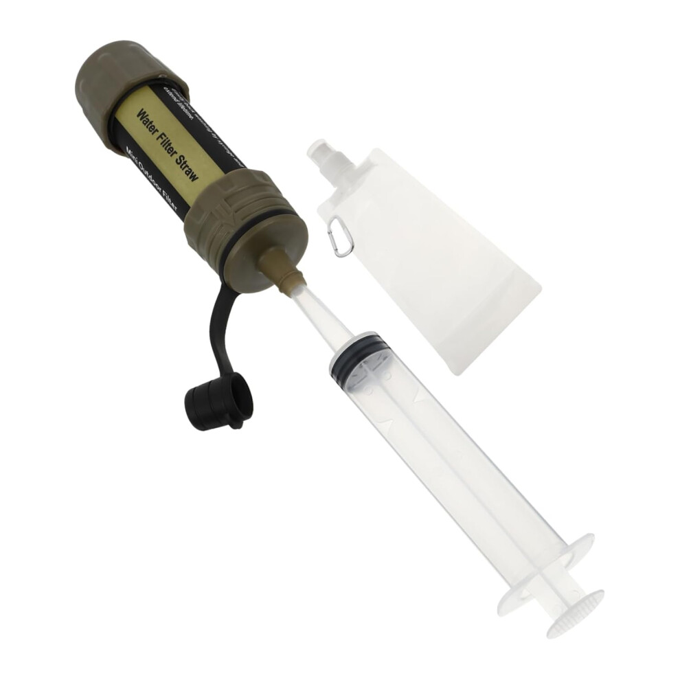 Mini purificateur d'eau portable pour l'extérieur, filtre à eau d'urgence