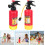 2pcs extincteur eau pompier eau extincteur eau amusement électrique eau piscine gonflable 6