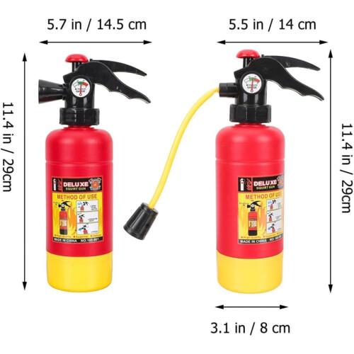 2pcs extincteur eau pompier eau extincteur eau amusement électrique eau piscine gonflable 1