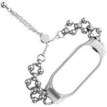 Bracelet de montre en métal pour homme, remplacement pour 7 chaînes décoratives à la mode, confort, sécurité et style