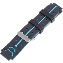 Bracelet de montre ergonomique en silicone pour enfants, pour garçons et filles, remplacement pour bracelet de montre pour garçons et filles