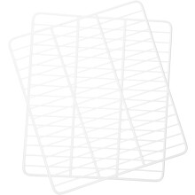 Lot de 2 étagères de séparation pour congélateur, panneau de séparation pour réfrigérateur, séparateur de rangement pour réfrigérateur