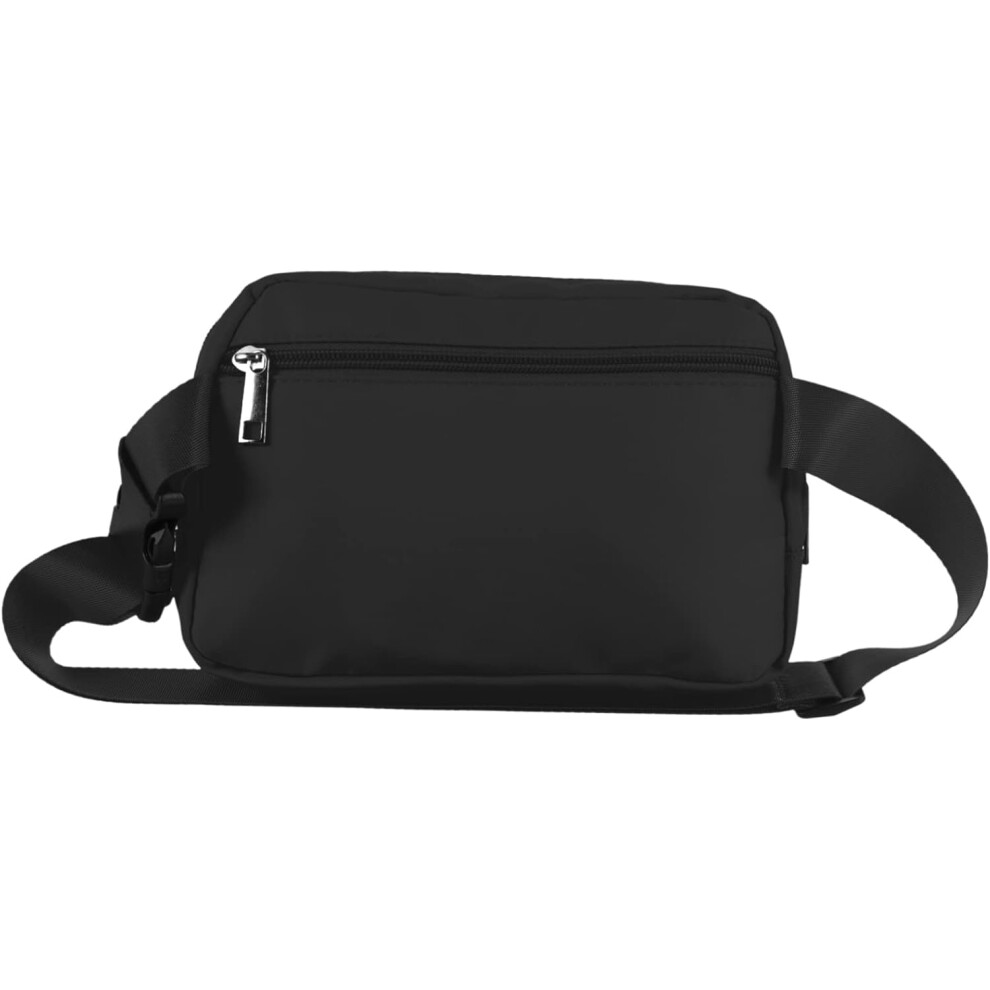 Sac banane de sport en nylon imperméable, sac de poitrine multifonctionnel pour téléphone portable