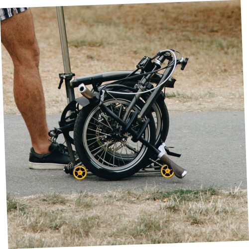 Roue de vélo pliable robuste et pratique, facile à utiliser au quotidien 2