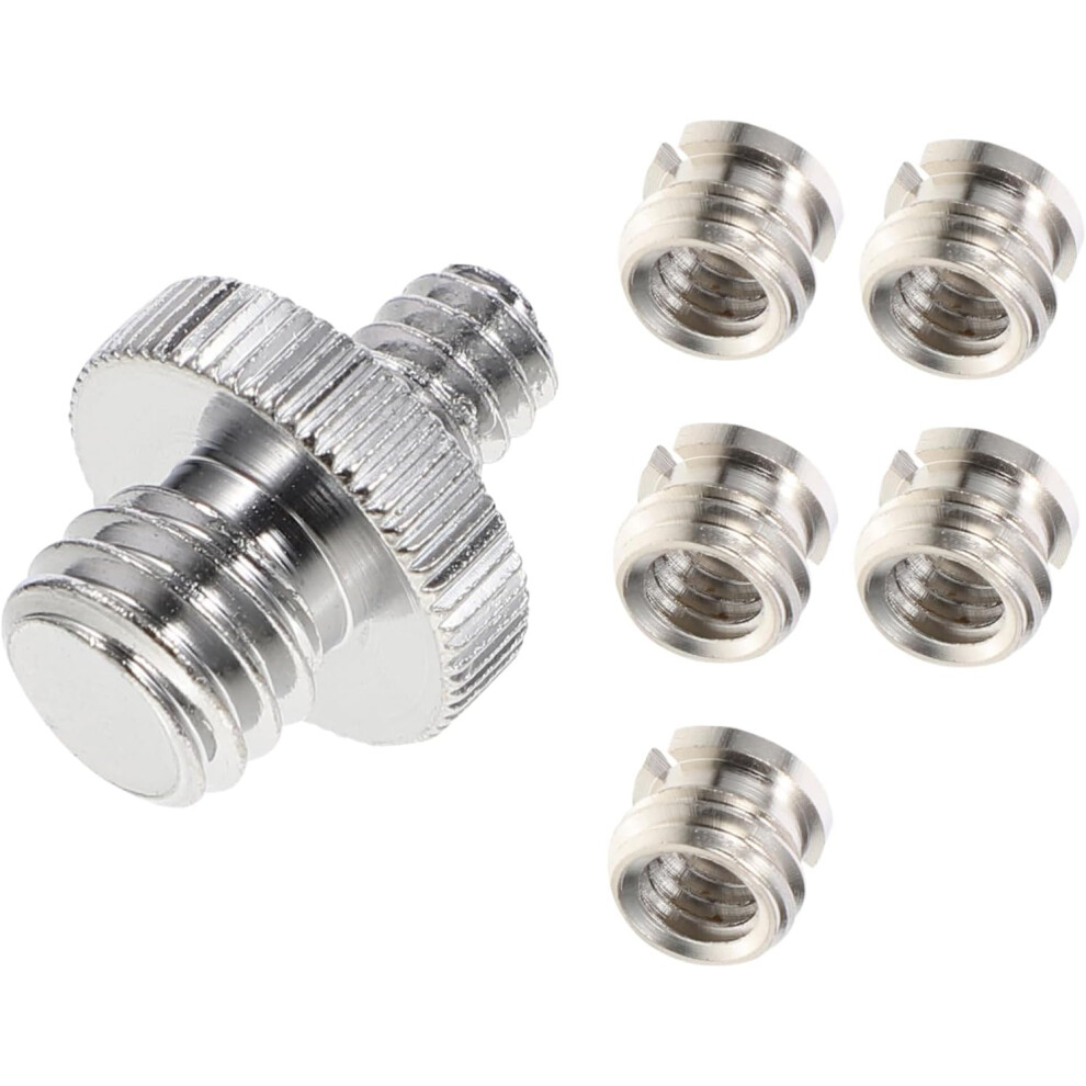 Adaptateur de vis pour trépied d'appareil photo Assurance 1/4'' à 3/8'' 5 pièces pour
