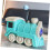 Simulation de train Train présent Modèle de véhicule Plastique vert 6