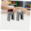 Lot de 12 supports de pont pour train et train 6