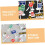 Ensemble de jouets de signalisation routière pour garçons et filles 6