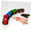 Ensemble d'accessoires de train, câble de dessin animé, rails d'assemblage de train, poignée de canal, câble de données, alimentation 6