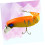 Leurre de pêche artificiel multi-couleurs vives pour pêcheurs 5