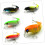 Leurre de pêche artificiel multi-couleurs vives pour pêcheurs 3