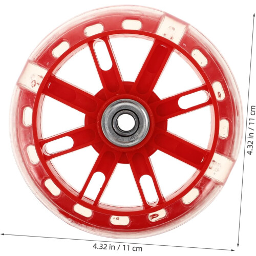 Support de roue d'entraînement réglable clignotant pour garçons et filles 1