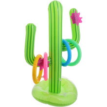 Jouet gonflable amusant à lancer de cactus, jeu de fête à la piscine, décoration de fête, jouet d'extérieur adapté aux garçons et aux filles