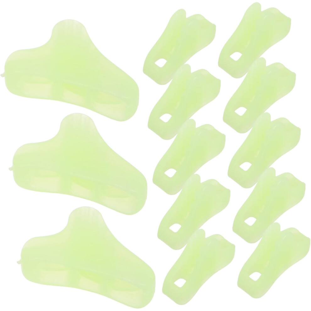 Accessoires de camping, 20 pièces, boucle de fixation pour tente, corde à vent, boucle anti-attache, boucles réglables