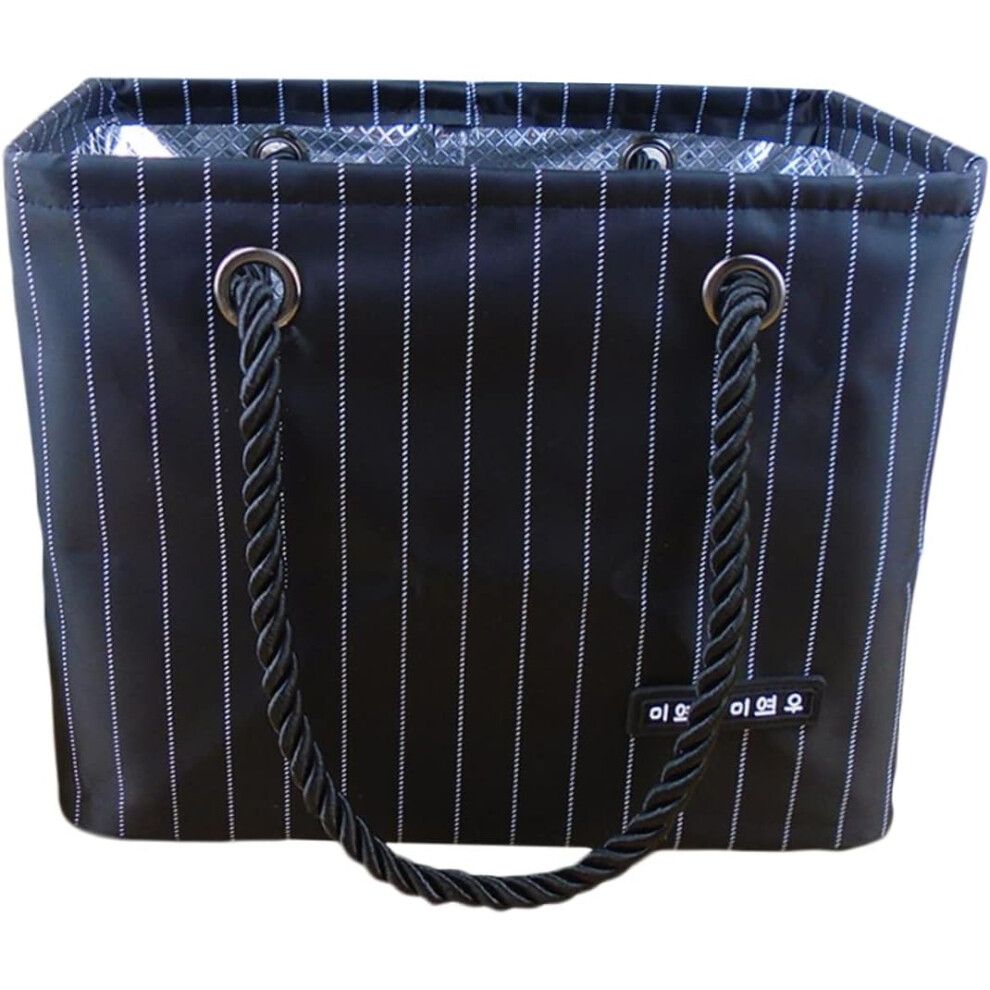 Sac de bain et douche imperméable en tissu Oxford, panier de toilette pliable de grande capacité pour les voyages et la maison