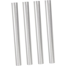 Lot de 4 tubes de réparation pour poteaux de tente, accessoires de tente, en alliage d'aluminium, pour tube de remplacement
