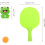 1 jeu d'entraînement de tennis de table amusant 2