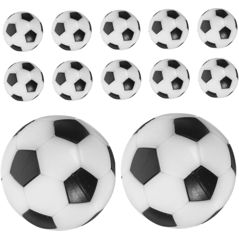 Ensemble de 12 accessoires de baby-foot, balles de baby-foot de remplacement, ballon de football de table