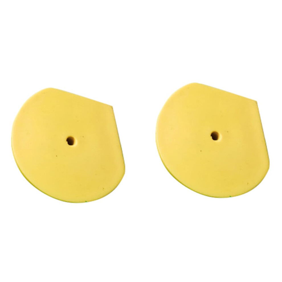 Lot de 2 supports de tee de golf en caoutchouc, support de balle d'entraînement durable pour entraînement en intérieur et en extérieur, idéal
