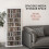 Homcom HOMCOM CD Storage Unit DVD Tower Blu-ray Storage Shelf for Living Room White 3