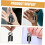 10pcs Reflective Keychain Tags For Backpack Safety Reflectors 3