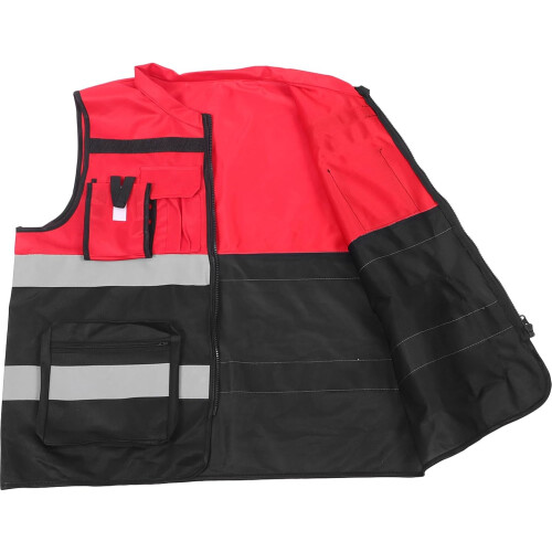 Construction Safe Vest Comfortable Breathable Material for Men Women Reflective Protective Vest