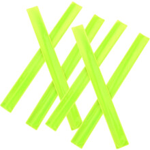 Reflectors Bike Reflective Bike Armband Snap Band Wrist Band 6 Pack Night Running Walking Cycling Construction