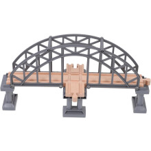 Pädagogisches Schienenzubehör-Set für Kinder, Zugszene, Modellzubehör, Spielzeug