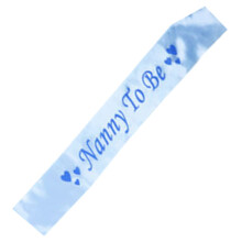 Fußabdruck-Schärpen, Satin, Babyparty, Party-Schärpe, Mama-zu-sein-Schärpen, Dekorationen