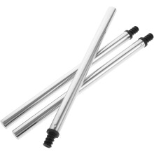 3-teiliges Toilettenbürsten-Zubehör-Ersatzset mit Bürstenstangen-Adapter