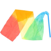 1 Meter farbige Tanzbänder für weiche Gymnastik, Tanz-Streamer, ideal