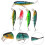 Bass Angelköder Set 5 Stück Köder Köder Robuste Simulation Köder für Outdoor Angeln 4