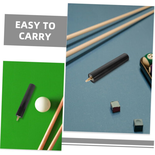 2 stücke Pool Queue Verlängerung Stange für Billard und Snooker Einstellbare Billard Queue Extende 2