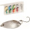Set Bass Angelausrüstung Löffel Köder Bass Köder Angelköder Angellöffel Angeln Angelköder Kunstköder Vorrichtung Pailletten 7