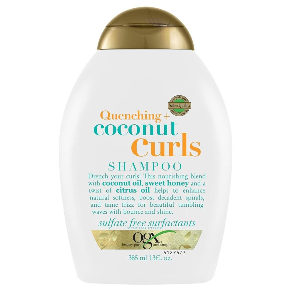 Ogx Shampoo Coconut Curls 13 Ounce (384ml) (3 Pack)