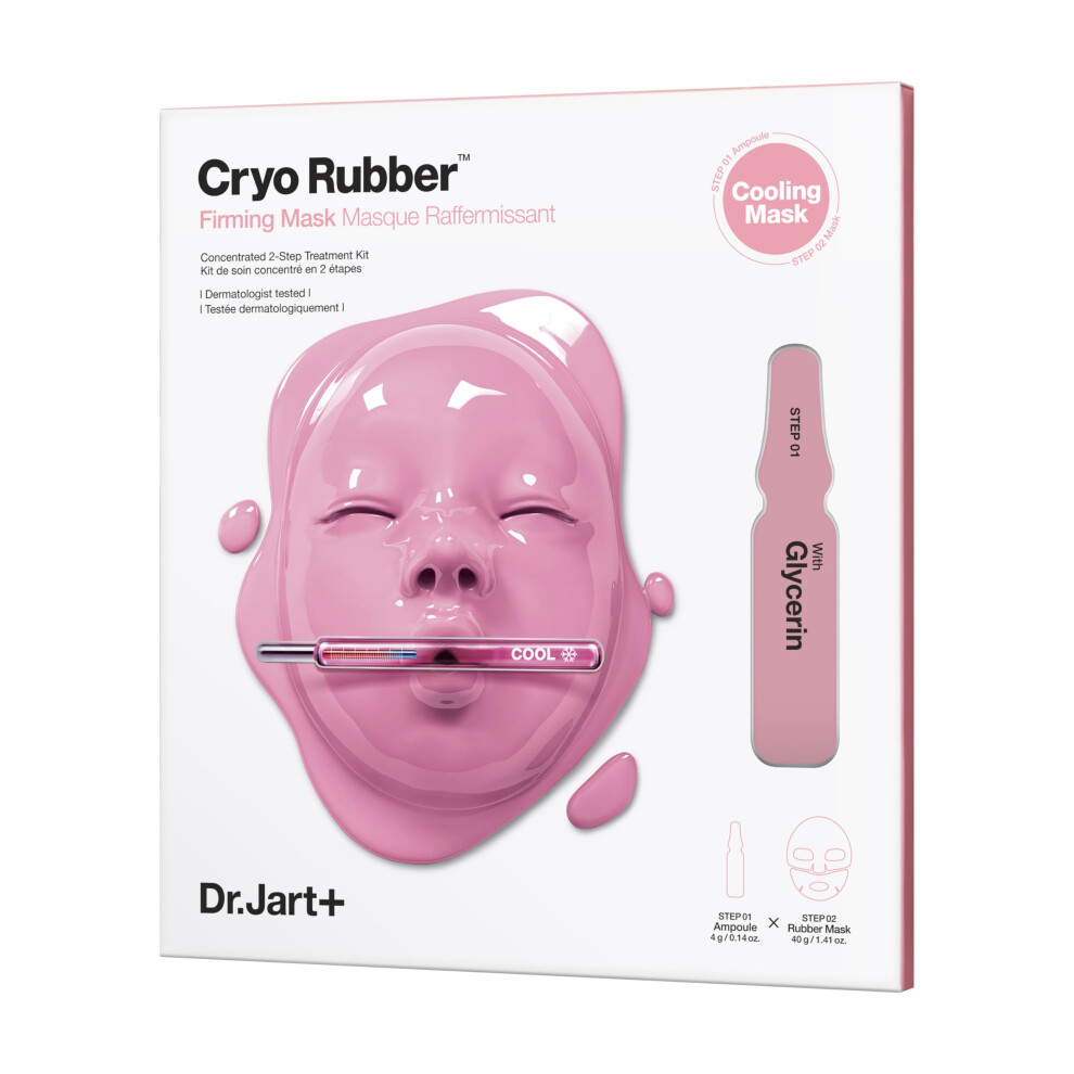 Dott Products Dr.jart+ Cryo Rubber Firming Face Mask | Korean Skin Care 1 Pack