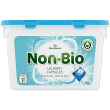 Morrisons Non Bio Laundry Capsules 21w