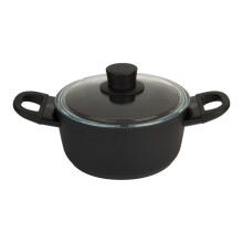 Casserole à Sauce - BALLARINI - 75002-921-0 - Redonda - Preta - Alumínio 24 cm