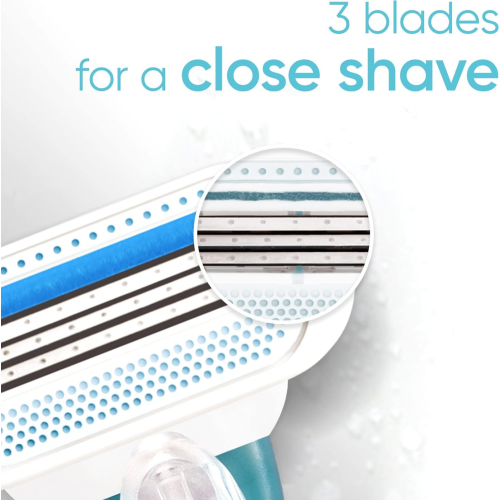 48pcs Women's Sensitive Razor Blade Refills-Smooth Replacement Blades 2
