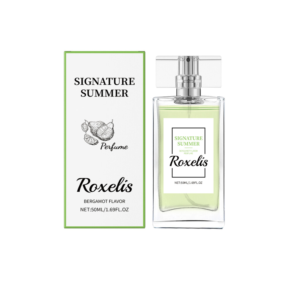 Light Roxelis Summer Bergamot Perfume Natural Fragrance Portable Bergamot Fragrance With A Fresh Perfume Spray